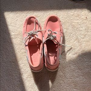 Pink Sebago shoes